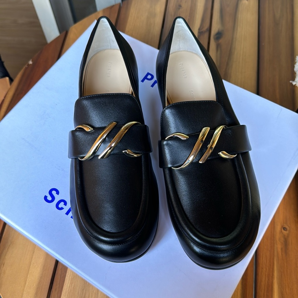 Proenza Schouler Nappa Jose Lux 999 Black Shoes